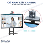 Giá treo tivi di động Ergotek E2600 (55-100 inch) - Tải trọng 90.9kg - Kệ tivi có bánh xe di chuyển cao cấp — ảnh 4