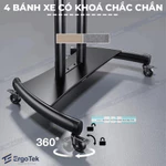 Giá treo tivi di động Ergotek E2600 (55-100 inch) - Tải trọng 90.9kg - Kệ tivi có bánh xe di chuyển cao cấp — ảnh 5