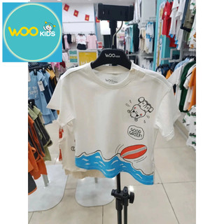 Áo thun không cổ bé trai KTS26S005R-Wookids-Thời trang trẻ em