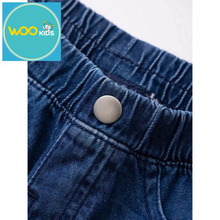 Quần Short Jean Bé Gái GDS25S002R-Size 90 đến 130--Wookids-Thời trang trẻ em-