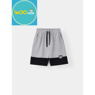 Quần Short Thun Bé Trai TNS25S005R Wookids | Quần Ngắn Bé Trai Size 140-160 Co Giãn Mềm Mát Thời Trang Trẻ Em