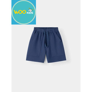 Quần Short Thun Bé Trai BNS25S007R Wookids | Quần Ngắn Bé Trai Size 90-120 Co Giãn Mềm Mát Thời Trang Trẻ Em