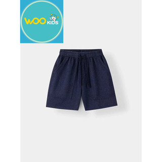 Quần Short Thun Bé Trai BNS25S007R Wookids | Quần Ngắn Bé Trai Size 90-120 Co Giãn Mềm Mát Thời Trang Trẻ Em