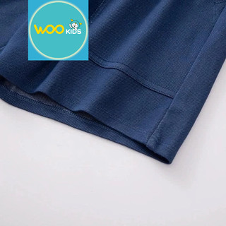 Quần Short Thun Bé Trai BNS25S007R Wookids | Quần Ngắn Bé Trai Size 90-120 Co Giãn Mềm Mát Thời Trang Trẻ Em