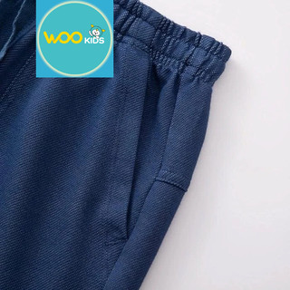 Quần Short Thun Bé Trai BNS25S007R Wookids | Quần Ngắn Bé Trai Size 90-120 Co Giãn Mềm Mát Thời Trang Trẻ Em