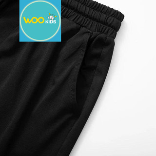 Quần Short Thun Bé Trai TNS25S005R Wookids | Quần Ngắn Bé Trai Size 140-160 Co Giãn Mềm Mát Thời Trang Trẻ Em