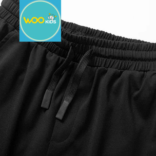 Quần Short Thun Bé Trai TNS25S005R Wookids | Quần Ngắn Bé Trai Size 140-160 Co Giãn Mềm Mát Thời Trang Trẻ Em