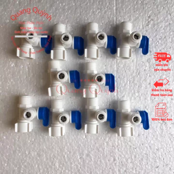 10 Van cấp nước đầu nguồn nối nhanh, bộ chia nước đầu vào kết nối nhanh máy lọc nước.
