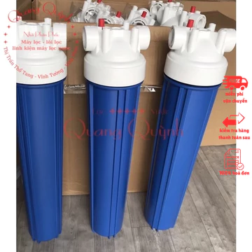 Cốc lọc nước 20 inch lọc thô ren 21 và ren 27 / Cốc lọc chặn 20inh
