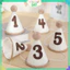 Mũ Dạ Trắng Số Tuổi 0-9 Trang Trí Sinh Nhật Phong Cách Hàn Quốc Dễ Thương Decor Party