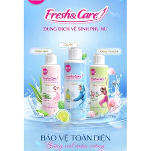 Dung Dịch Vệ Sinh Phụ Nữ Diana Fresh & Care 150 ML - Nước Rửa Phụ Khoa Dịu Nhẹ An Toàn