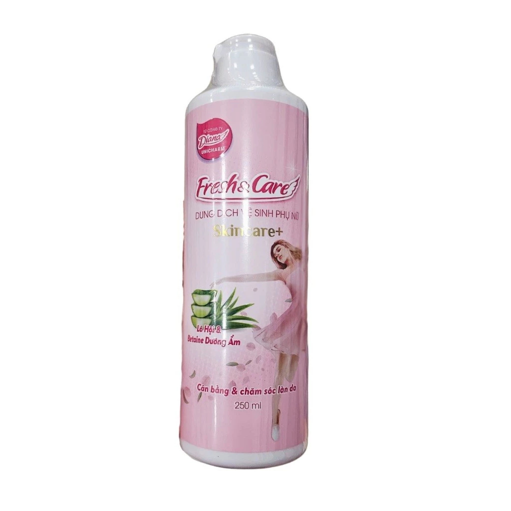 (Chính hãng) Dung Dịch Vệ Sinh Phụ Nữ Diana Fresh & Care 150 ML - Nước Rửa Phụ Khoa Dịu Nhẹ An Toàn