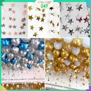 Dây Sao Kim Tuyến - Trang Trí Sinh Nhật, Decor Kỷ Yếu, Phòng Cưới, Background Chụp Ảnh Dễ Thương