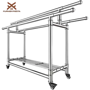 𝐅𝐔𝐑𝐍𝐈𝐒𝐇 𝐅𝐈𝐄𝐒𝐓𝐀 Giá Phơi Quần Áo Inox Cao Cấp Giá Treo Quần Áo Gấp Gọn Mẫu Mới Sào Phơi Quần Áo Có Thể Mở Rộng Có Bánh Xe