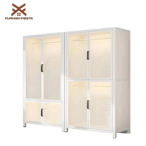 𝐅𝐔𝐑𝐍𝐈𝐒𝐇 𝐅𝐈𝐄𝐒𝐓𝐀 Tủ Quần Áo Chống Bụi Cao Cấp Tủ Đựng Quần Áo Phòng Ngủ Lắp Ráp Tủ Lưu Trữ Đa Năng Ổn Định Và Bền Bỉ