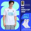 Áo thun Tshirt nam nữ Cotton Compact World Cup Argentina Edition 26, Áo cổ vũ đội tuyển Argentina