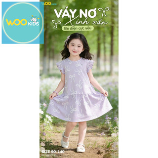 Váy Liền Dệt Kim Bé Gái DDN26S003R