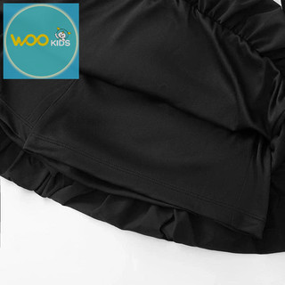 Chân Váy Bé Gái ESI25F006R | Bé gái 6-14 tuổi | Wookids | Thời trang trẻ em | 100% Polyester nhẹ mát