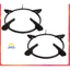 Một Chiếc Kiềng Bếp Ga Kính Đường Kính 18.6cm, Cao 4.4cm Dành Cho Tất Cả Các Loại Bếp Gas Phổ Thông