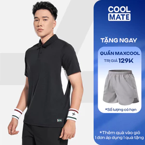 Áo polo thể thao nam Pickleball Baseline Nhanh khô, Thoáng khí, Thấm hút tốt Coolmate