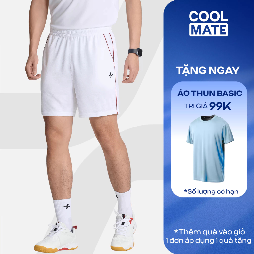 [TẶNG ÁO THUN]Quần thể thao nam 6inch Pickleball Dink Shot Essentials thoáng khí thấm hút tốt Coolmate