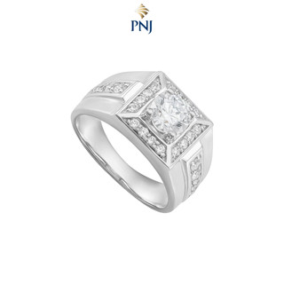 Nhẫn nam Bạc đính đá MANCODE by PNJ XMXMK000172