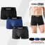 Combo 3 quần lót Trunk Excool Clean Cut mát mẻ, co giãn, siêu thấm hút Coolmate