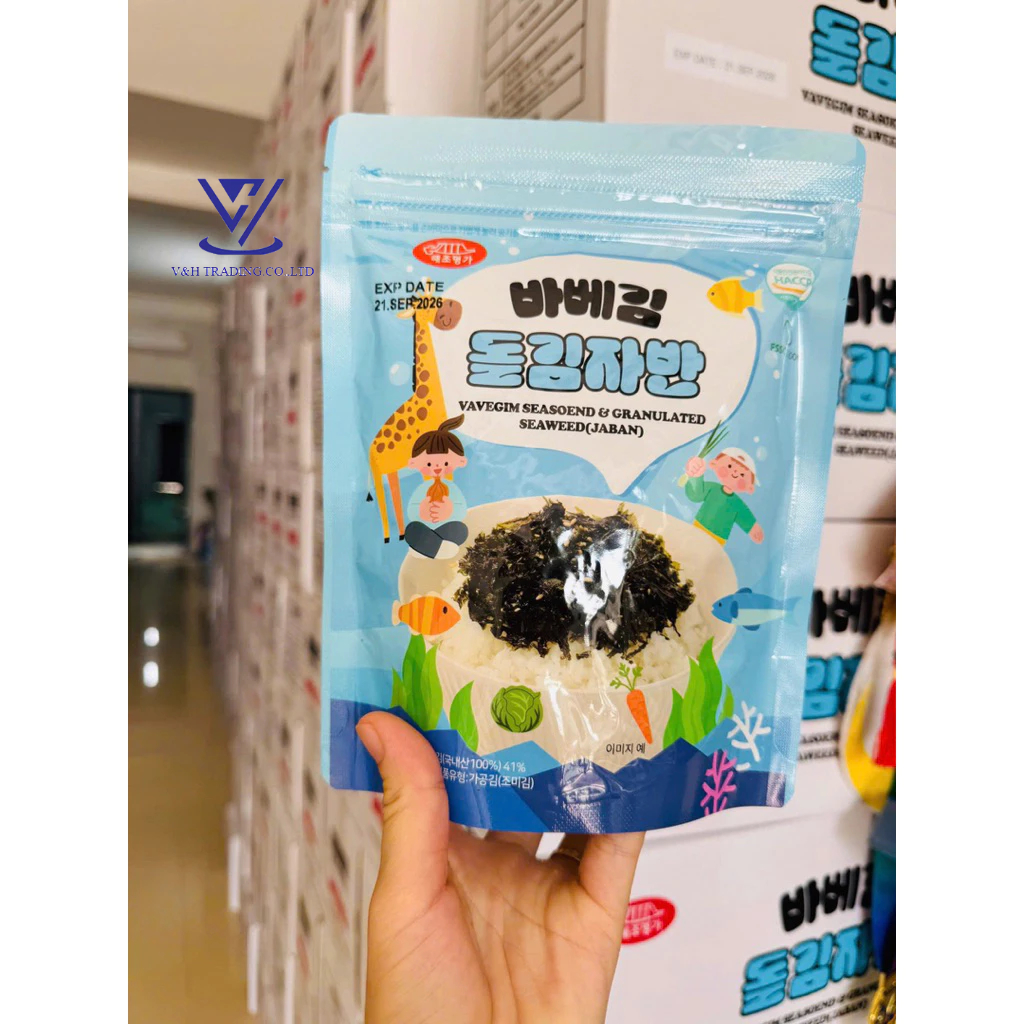 RONG BIỂN TRỘN CƠM BABY KIM HÀN QUỐC GÓI 70g