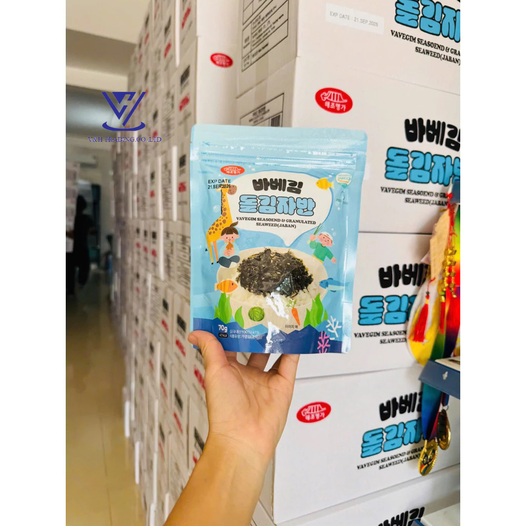RONG BIỂN TRỘN CƠM BABY KIM HÀN QUỐC GÓI 70g