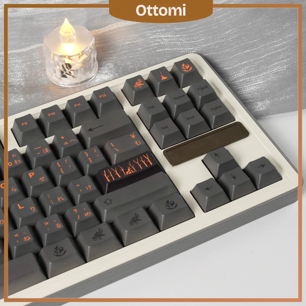 Keycap Cinder, Cherry Profile, Nhựa PBT Dày 134 Nút, In Dye-sub 5 Mặt Cực Bền | BigBuy360 - bigbuy360.vn