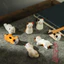TPAT Gác bút sứ thư pháp mini dễ thương decor bàn học Thư Pháp Ấn Triện