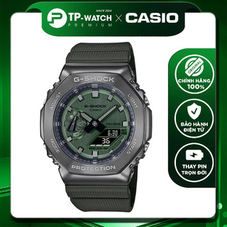 Đồng Hồ Nam Dây Nhựa Casio G-Shock GM-2100B-3A Vỏ Thép Chính Hãng - GM-2100B-3ADR Carbon Core