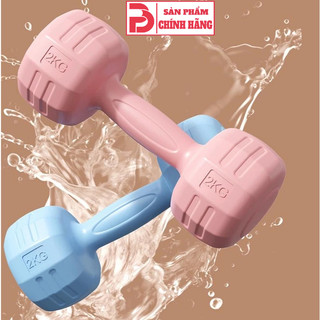Tạ cầm tay 1-3kg bọc nhựa Prowin Fitness, tập thể dục thể thao
