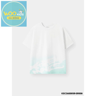 Set Đi Chơi Bé Trai KSC26S005R | Wookids | 2-9 Tuổi | 100% Cotton Mềm Mát, Thoáng Khí, Năng Động