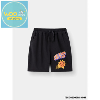 Set Đi Chơi Bé Trai TSC26S002R | Wookids | 9-14 Tuổi | 100% Cotton Mềm Mát, Năng Động, Thoải Mái