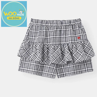 Chân Váy Bé Gái GSI26S012R | Wookids | 5-13 Tuổi | Xinh Xắn, Dễ Phối Đồ, Năng Động