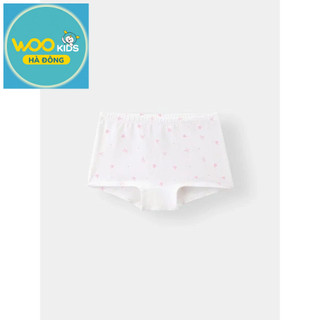 Quần Lót Bé Gái DUW25F004S | Wookids | Combo 3 Chiếc | Size 90-130 | Cotton Co Giãn Mềm Mại, Êm Ái