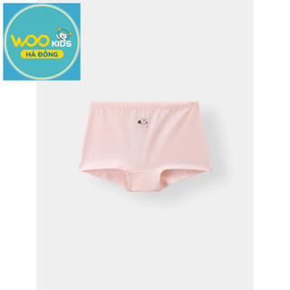 Quần Lót Bé Gái DUW25F002S | Wookids | Combo 3 Chiếc | Size 90-130 | Cotton Co Giãn Mềm Mại, Êm Ái