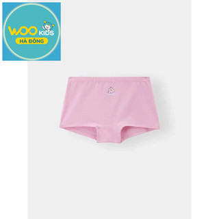 Quần Lót Bé Gái DUW25F002S | Wookids | Combo 3 Chiếc | Size 90-130 | Cotton Co Giãn Mềm Mại, Êm Ái