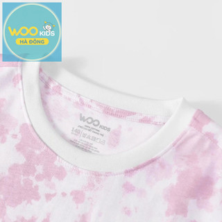 Áo Sát Nách Bé Gái ETT26S004R | Wookids | 9-14 Tuổi | 100% Cotton Mềm Mại, Thoáng Mát, Dễ Thương