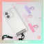Kẹp lò xo Ốp lưng điện thoại silicon siêu mỏng với Thêm phụ kiện trang trí và tiện dụng