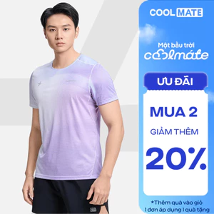 Áo Thun thể thao nam nữ unisex chạy bộ Running Graphic Luman Gradient siêu nhẹ nhanh khô Coolmate
