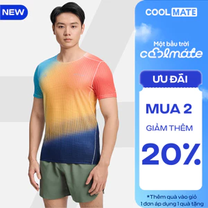 Áo thun thể thao đa năng AirFlow Exdry Dynamic, áo chạy bộ, pickleball siêu nhẹ COOLMATE