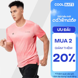Áo thun nam Tshirt chạy bộ Graphic Sky áo thể thao running nhẹ, thoáng khí, thấm hút tốt Coolmate