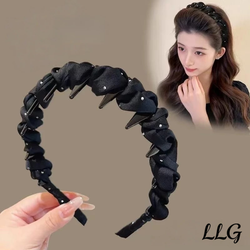 LG Băng Đô Cài Tóc Tạo Phồng Tóc Mái Tiểu Thư Hàn Quốc Phụ Kiện Tóc Thời Trang Cho Bạn Gái