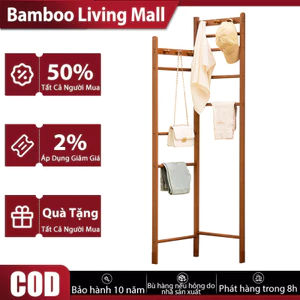 Kệ quần áo Giá phơi quần áo đặt ở góc tường thiết kế hình chữ L độc đáo đựng nón/mũ/towel/áo khoác