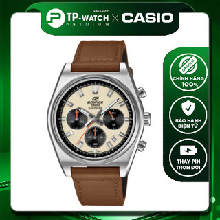 Đồng hồ nam dây da Casio Edifice EFB-730L-7AVUDF Kính Sapphire - Chống nước 100m | Edifice EFB-730L-7A