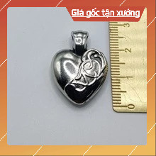 Mặt dây chuyền Chrome Heart mạ bạc 925 giá rẻ chỉ bán mặt.