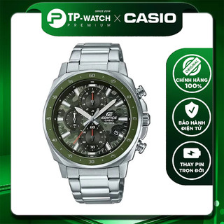 Đồng hồ nam dây thép Casio Edifice EFV-600D-3CVUDF Camo - Chống nước 100m | Edifice EFV-600D-3C