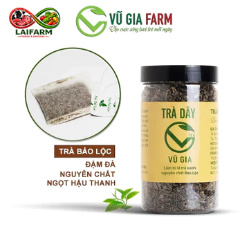 [Laifarm] [HỎA TỐC HCM] Trà dây nguyên chất Vũ Gia (100gr/hũ) - Trà dây pha uống thanh lọc cơ thể Ngẫu Nhiên